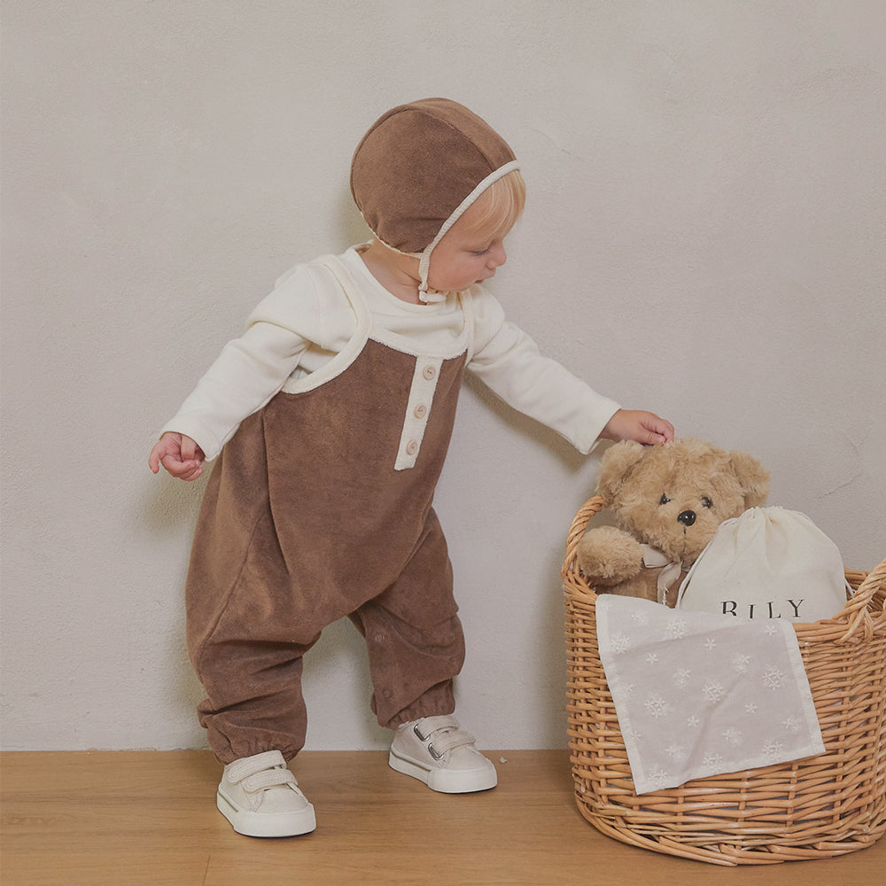 ARON JUMPSUIT - BROWN