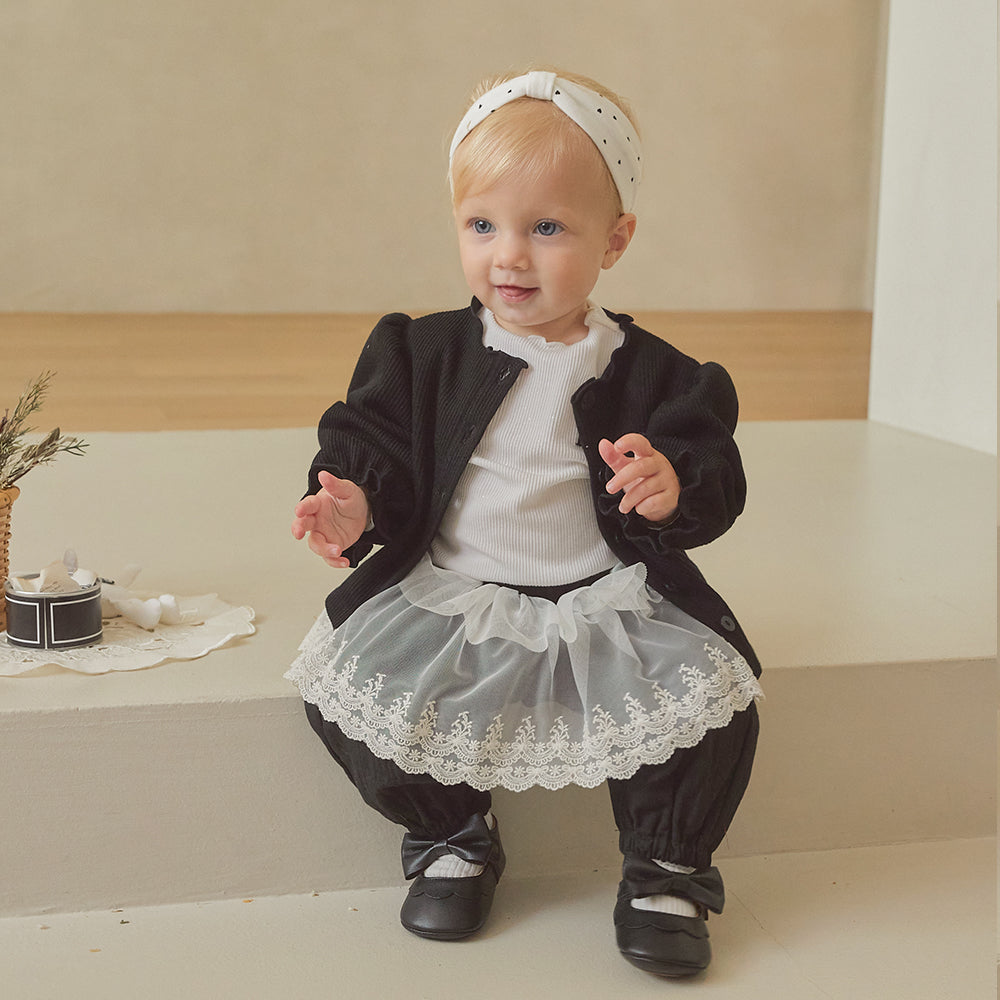 ANNA SKIRT PANTS - BLACK
