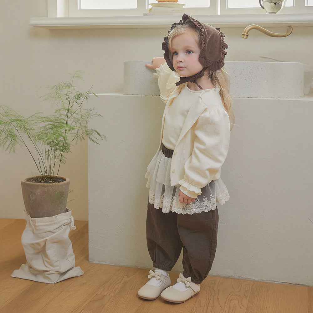 ANNA SKIRT PANTS - BROWN