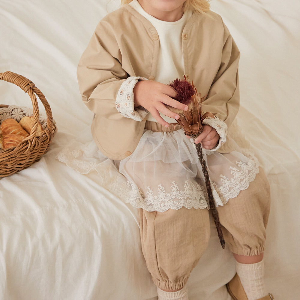 ANNA SKIRT PANTS - BEIGE