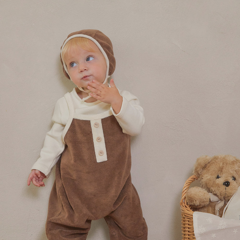 ARON JUMPSUIT - BROWN