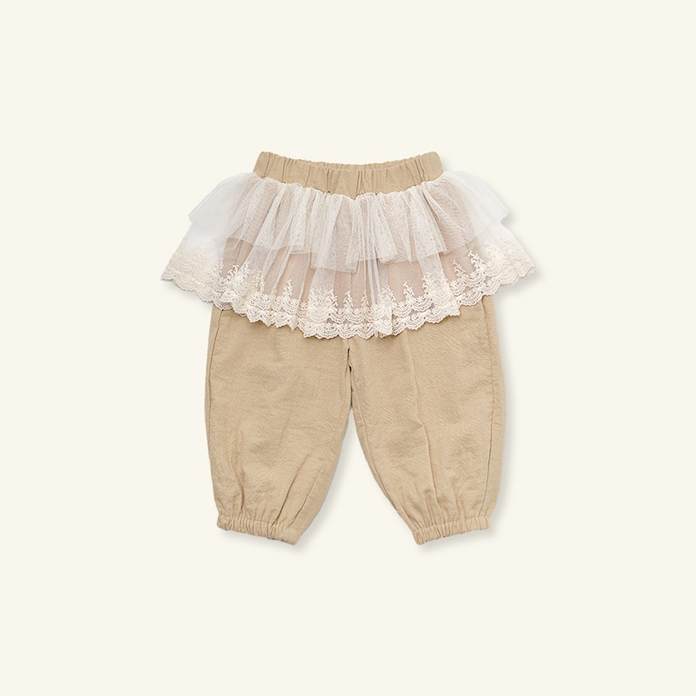ANNA SKIRT PANTS - BEIGE