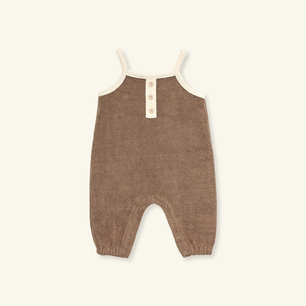 ARON JUMPSUIT - BROWN