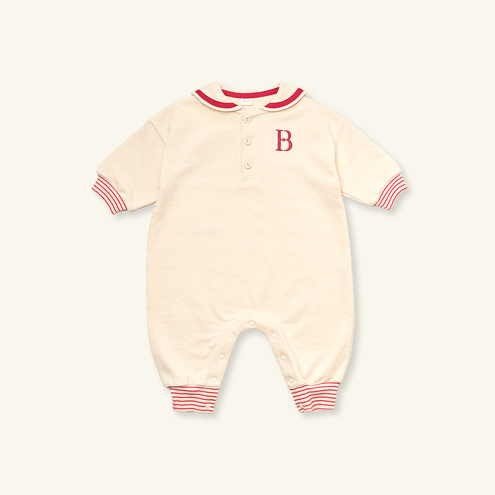 RYAN SAILOR JUMPSUIT - CREAM
