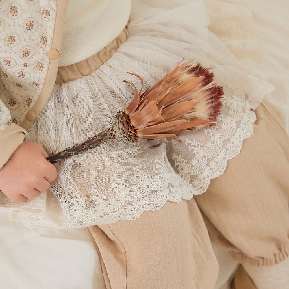 ANNA SKIRT PANTS - BEIGE