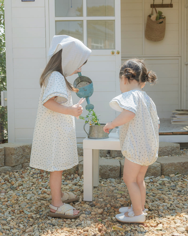 Faye Dress-Blue