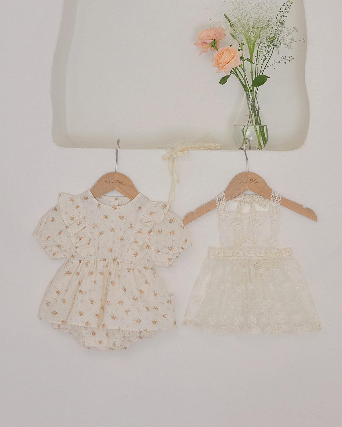 Elysian Lace Apron-White