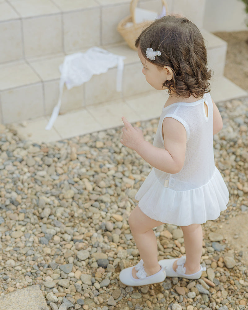 Isla Romper-Ivory