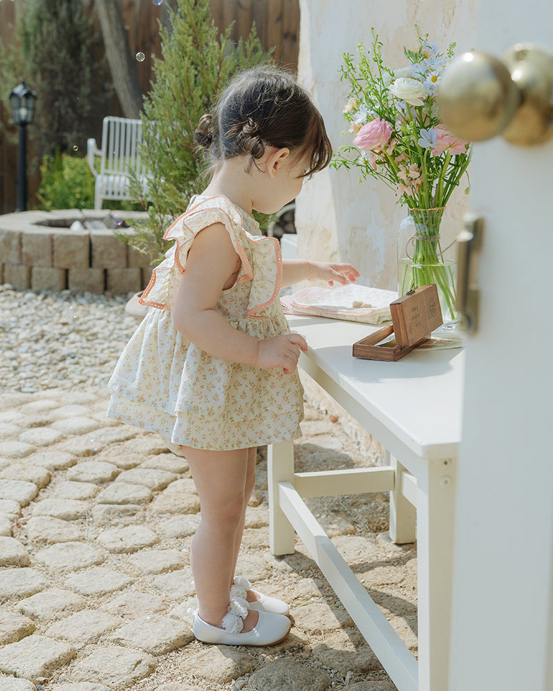 Adeline Romper-Pink