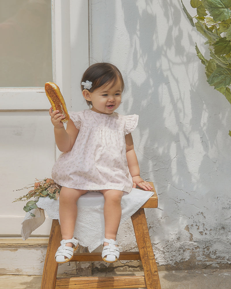 Rania Romper-Ivory