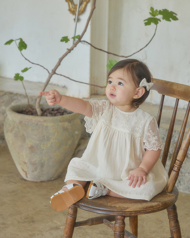 Ella Dress-Cream