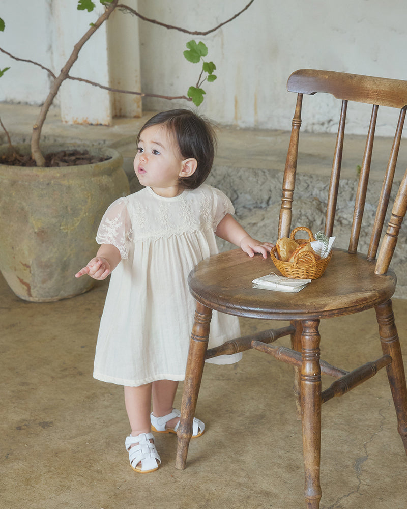 Ella Dress-Cream