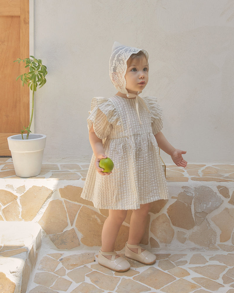 Ava Dress-Beige