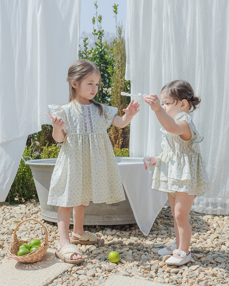 Adeline Dress-Blue