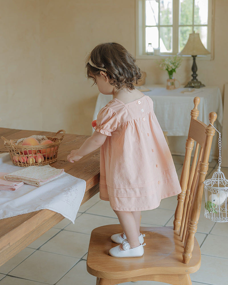 Dia Dress-Coral