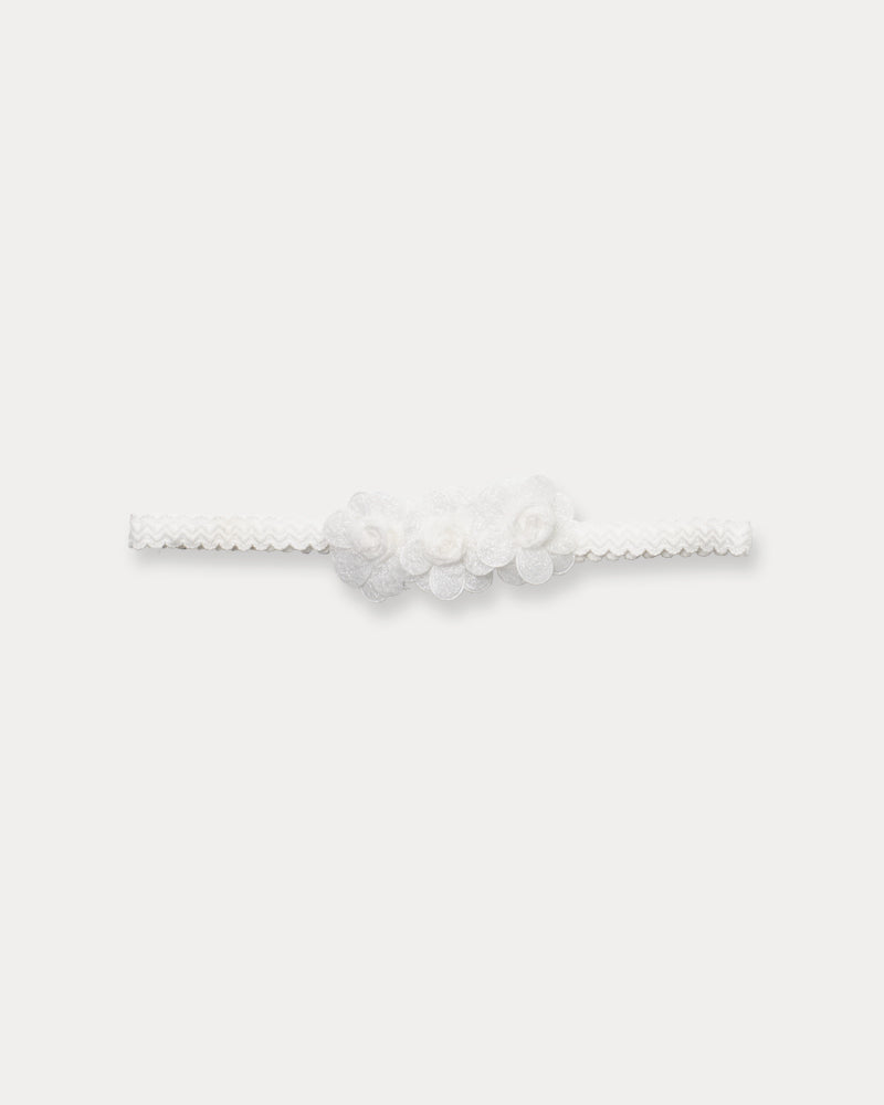 Liel Flower Hairband-Ivory