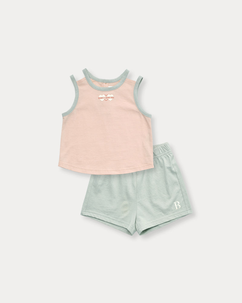 Finley Sleeveless Set-Up-Pink