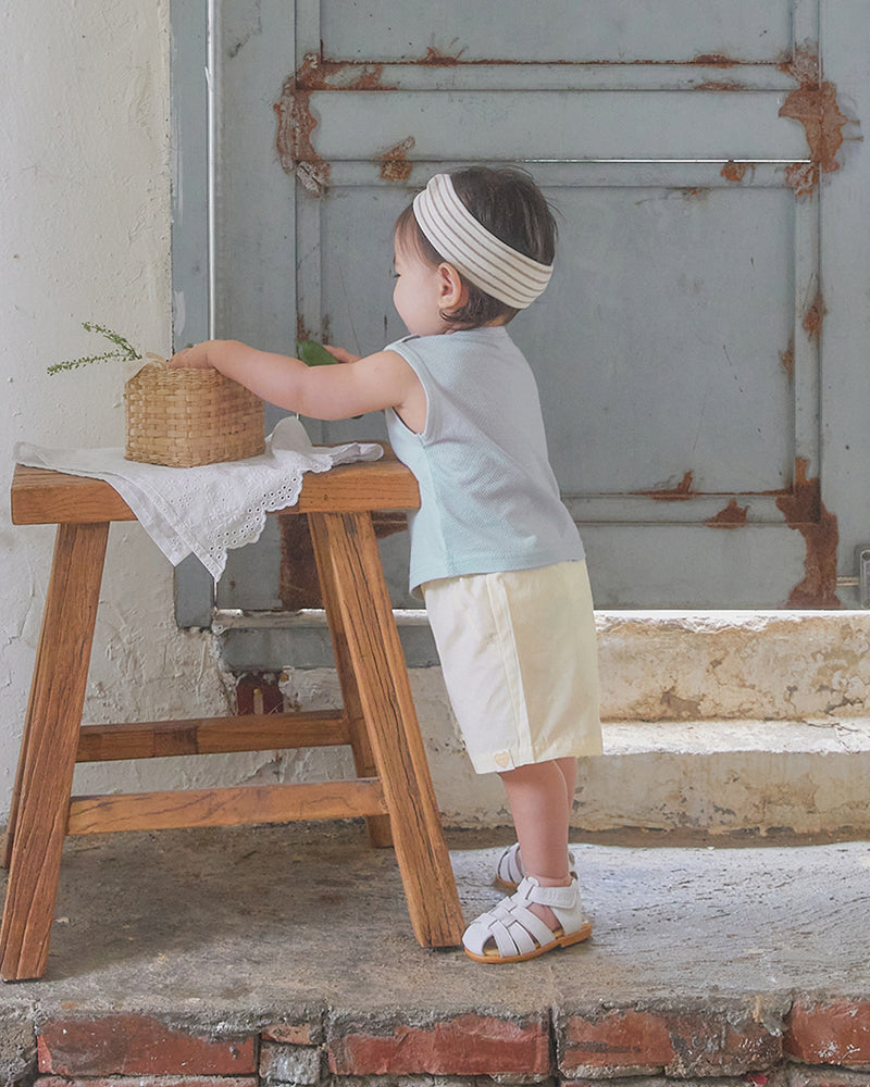 Aries Sleeveless T-Shirt-Beige