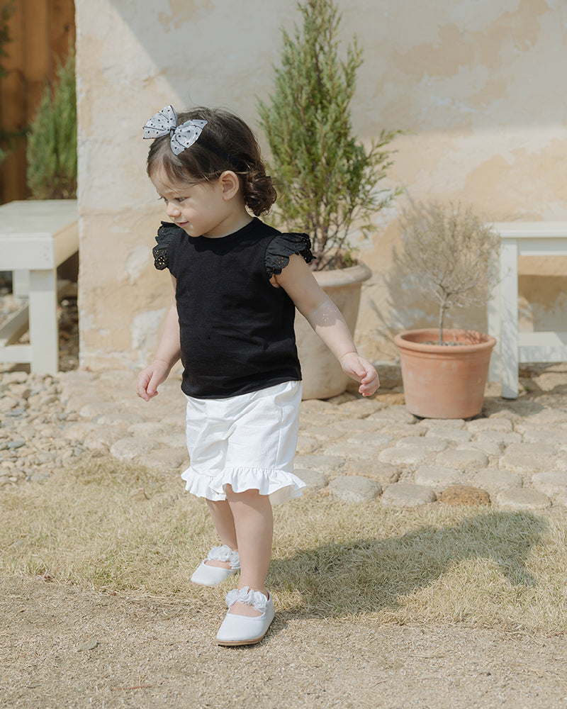 Raffine Sleeveless Shirt-Black