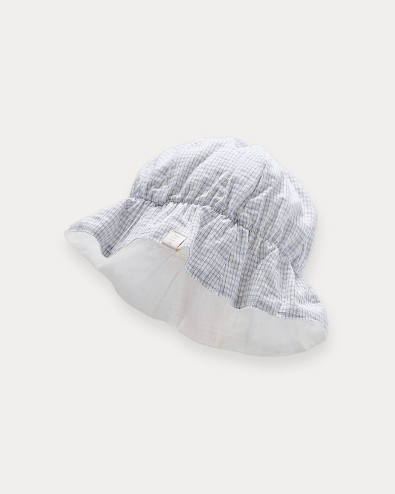 Mia Reversible Bucket Hat-Blue