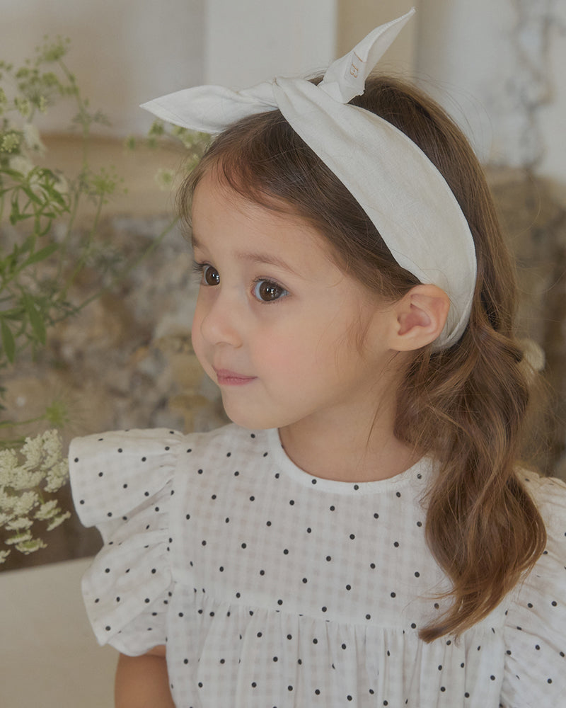 Dion Wire Hairband-Ivory
