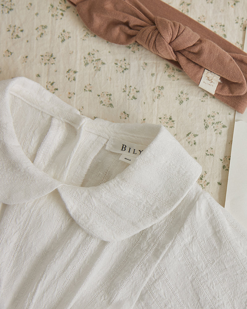 Sidney romper-White