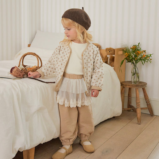 ANNA SKIRT PANTS - BEIGE