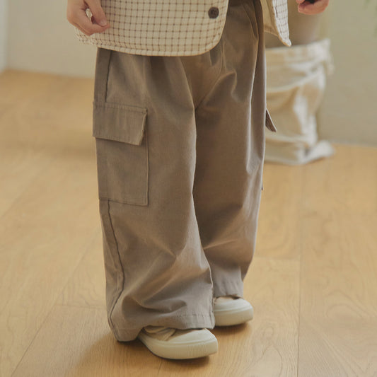 MASON WIDE PANTS - BEIGE