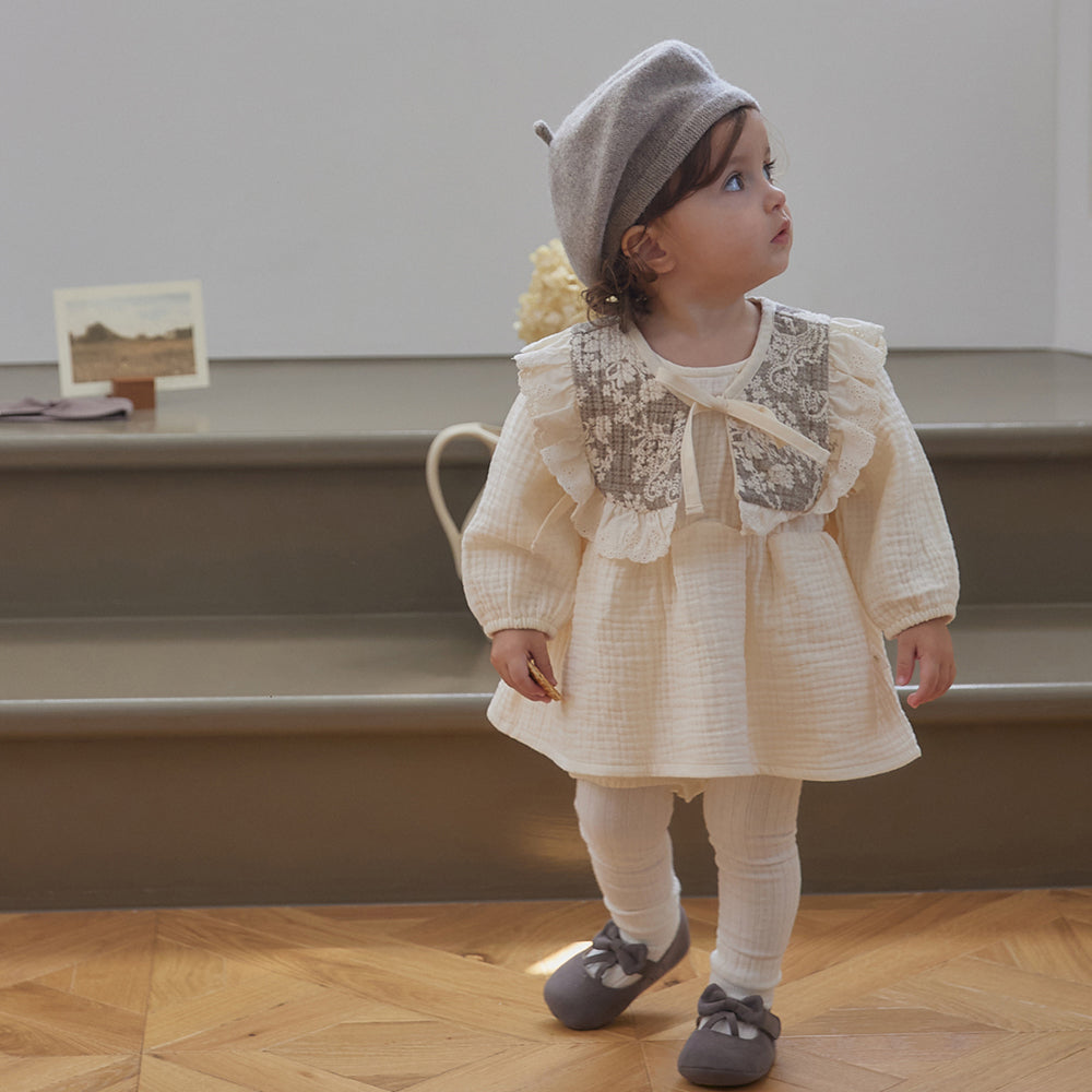 CREAM ROMPER - CREAM