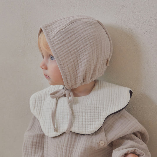 CREAM BONNET