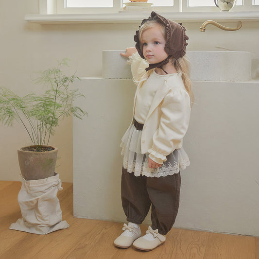 ANNA SKIRT PANTS - BROWN