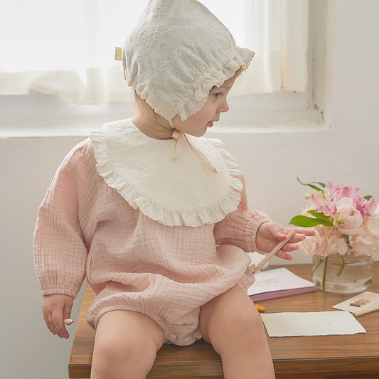 CREAM BODYSUIT - PINK