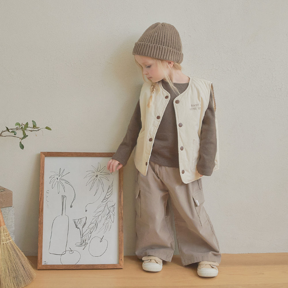 MASON WIDE PANTS - BEIGE