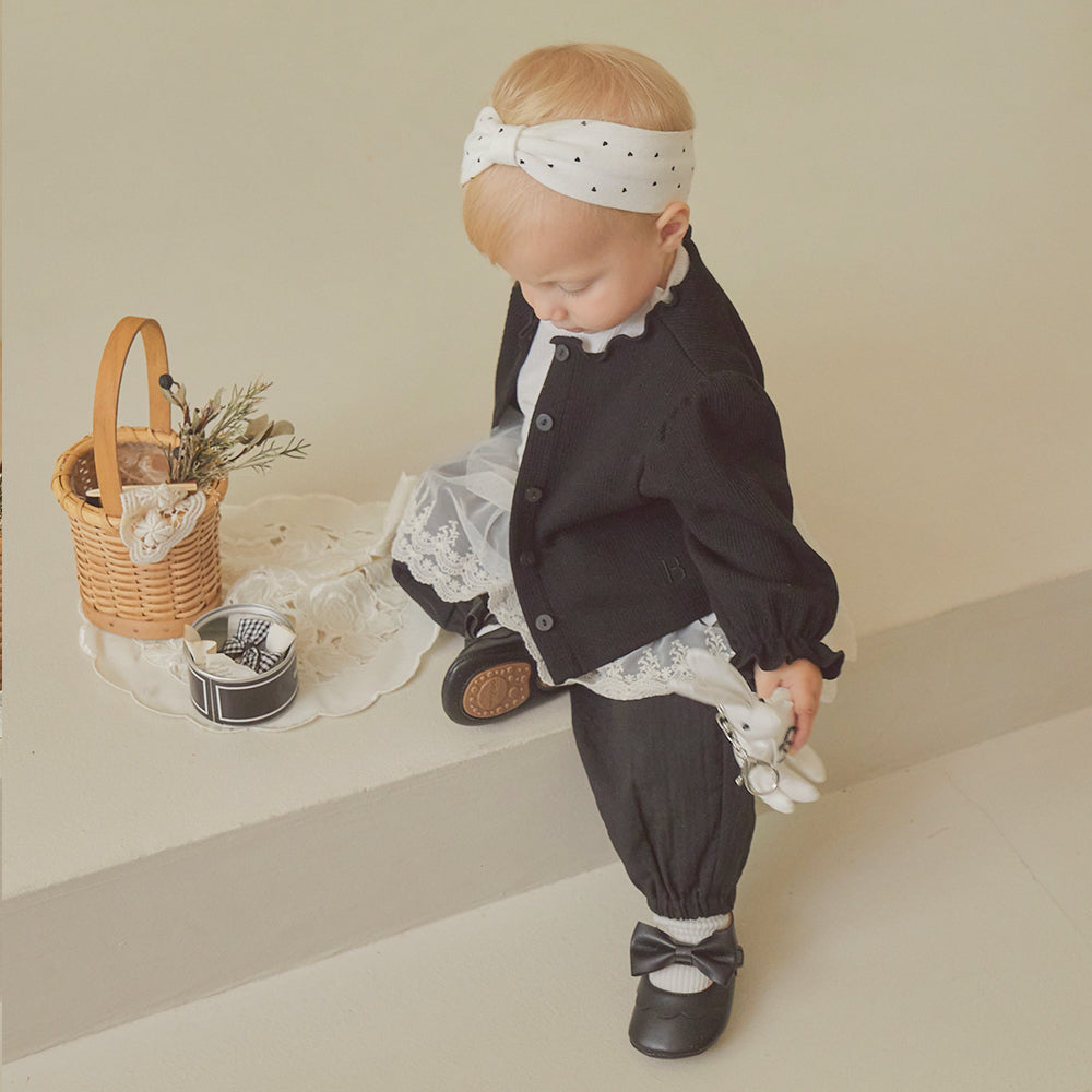 ANNA SKIRT PANTS - BLACK