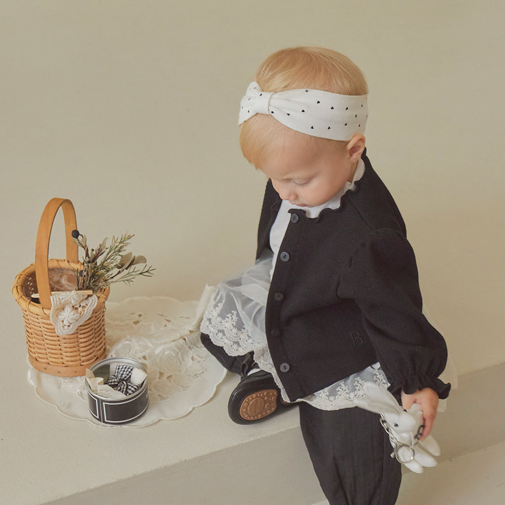 LAUREN CARDIGAN - BLACK