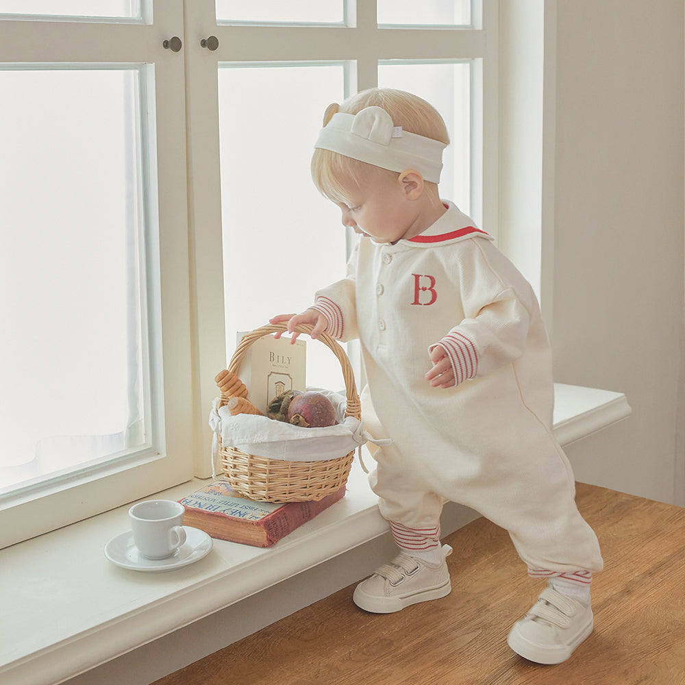 RYAN SAILOR JUMPSUIT - CREAM