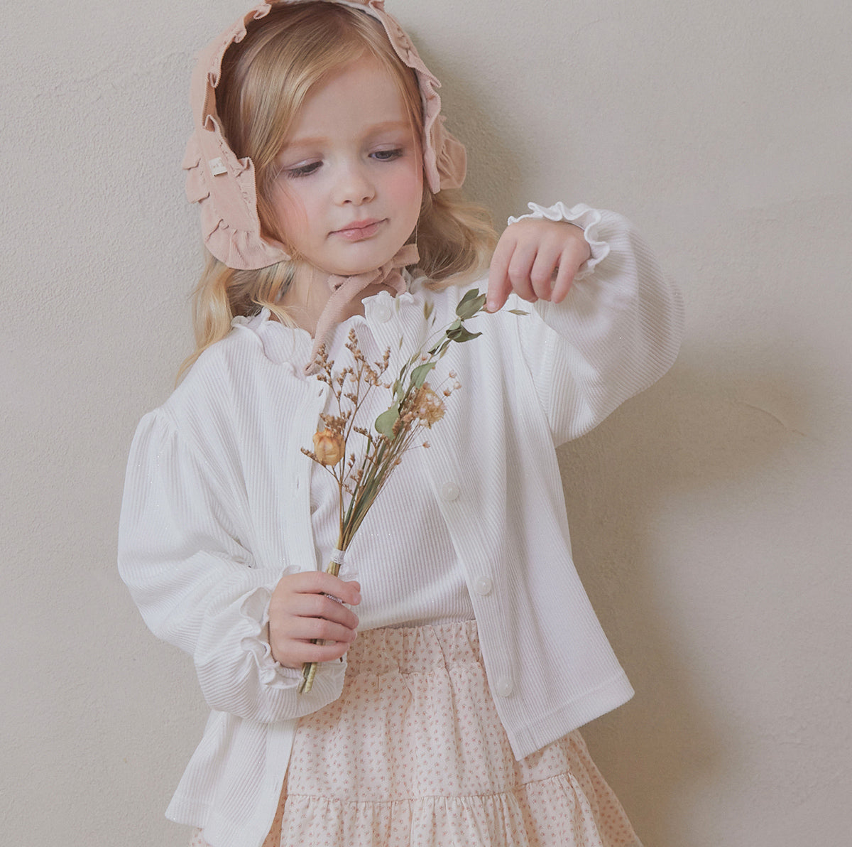 NADIA SHINING CARDIGAN - IVORY