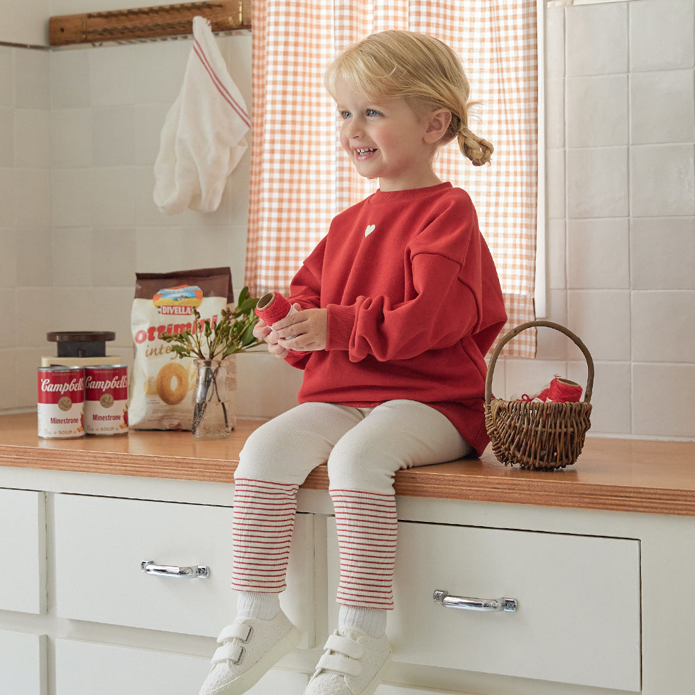 ENDRI TOP & BOTTOM SET - RED