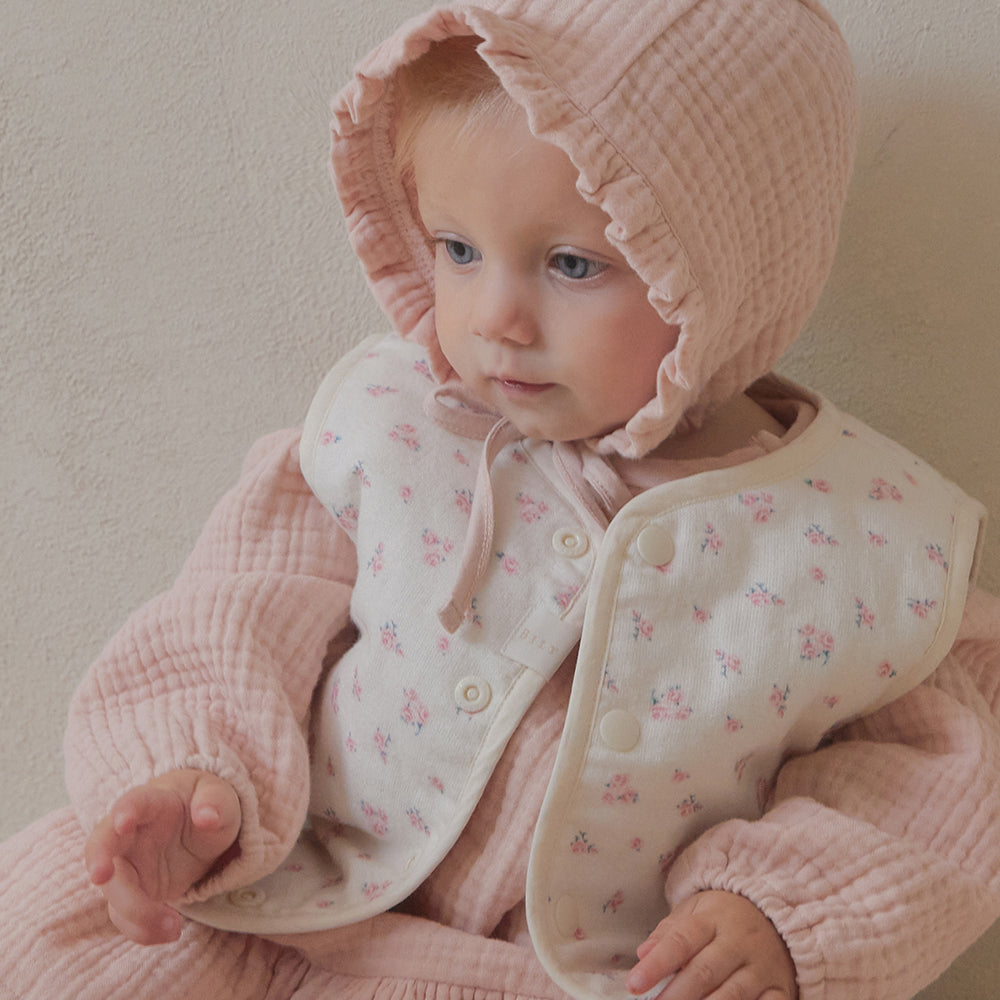 PASTEL REVERSIBLE VEST - PINK
