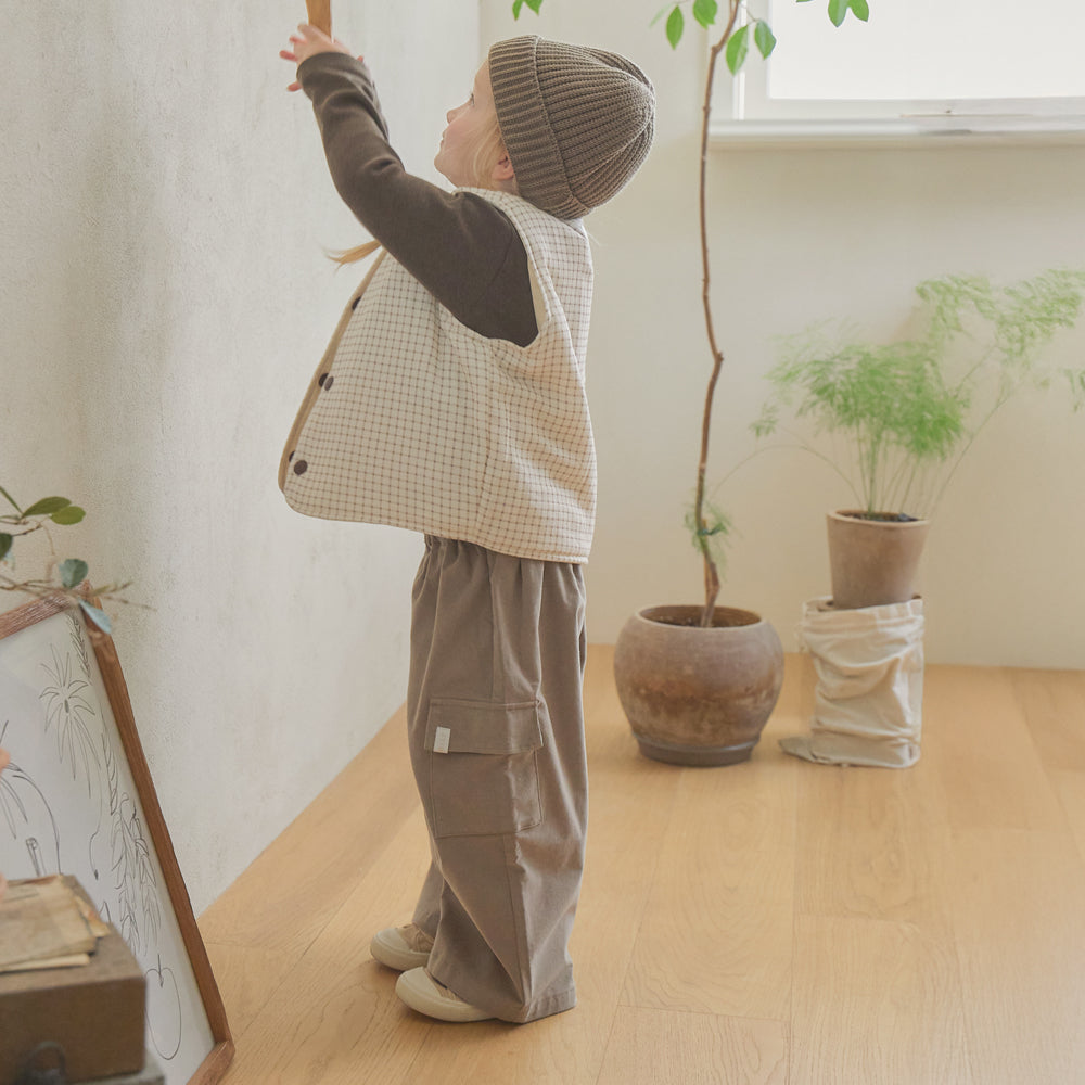 MASON WIDE PANTS - BEIGE