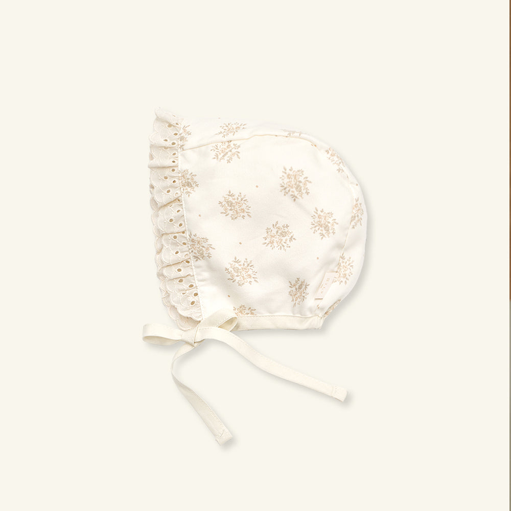 MARISSA FRILLED BONNET