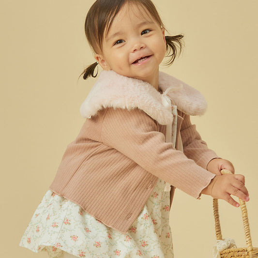 GRAVEN CORDUROY ROMPER - PINK