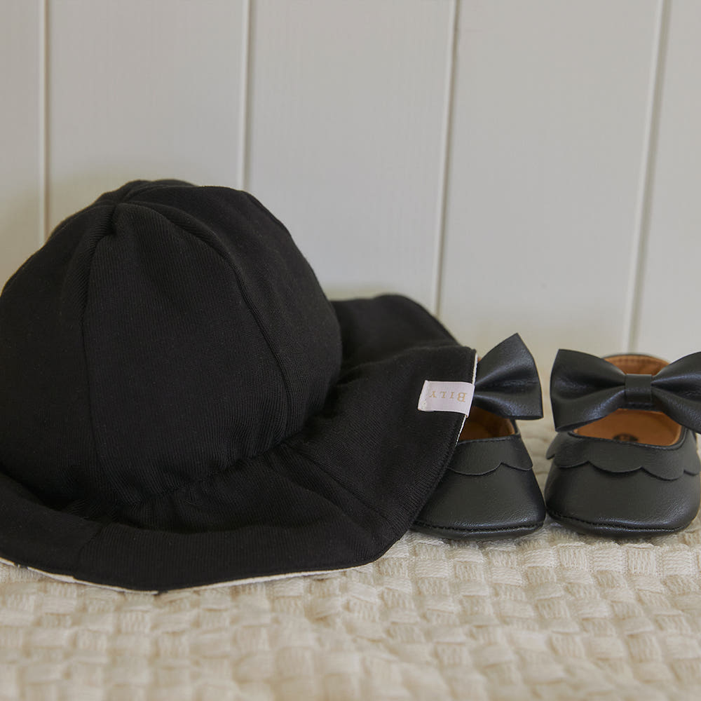 MOLLY&NANA BUCKET HAT - BLACK