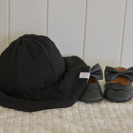MOLLY&NANA BUCKET HAT - BLACK