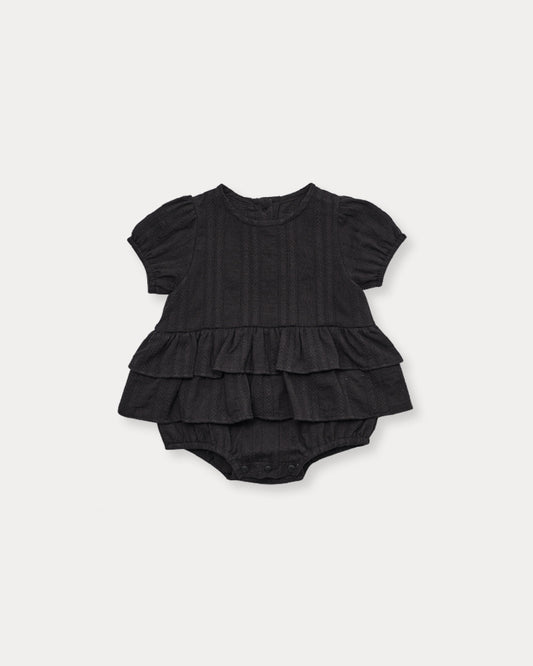 Dobby Romper-Black
