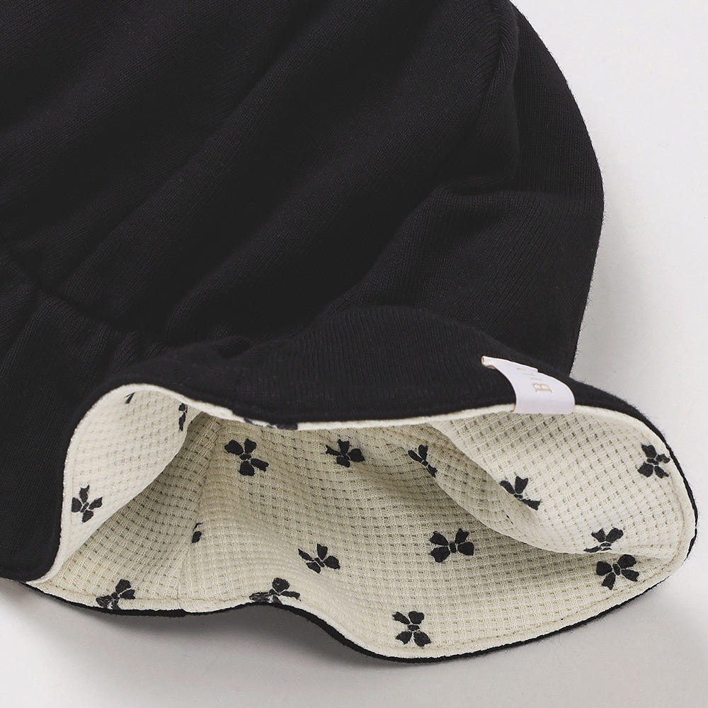 MOLLY&NANA BUCKET HAT - BLACK