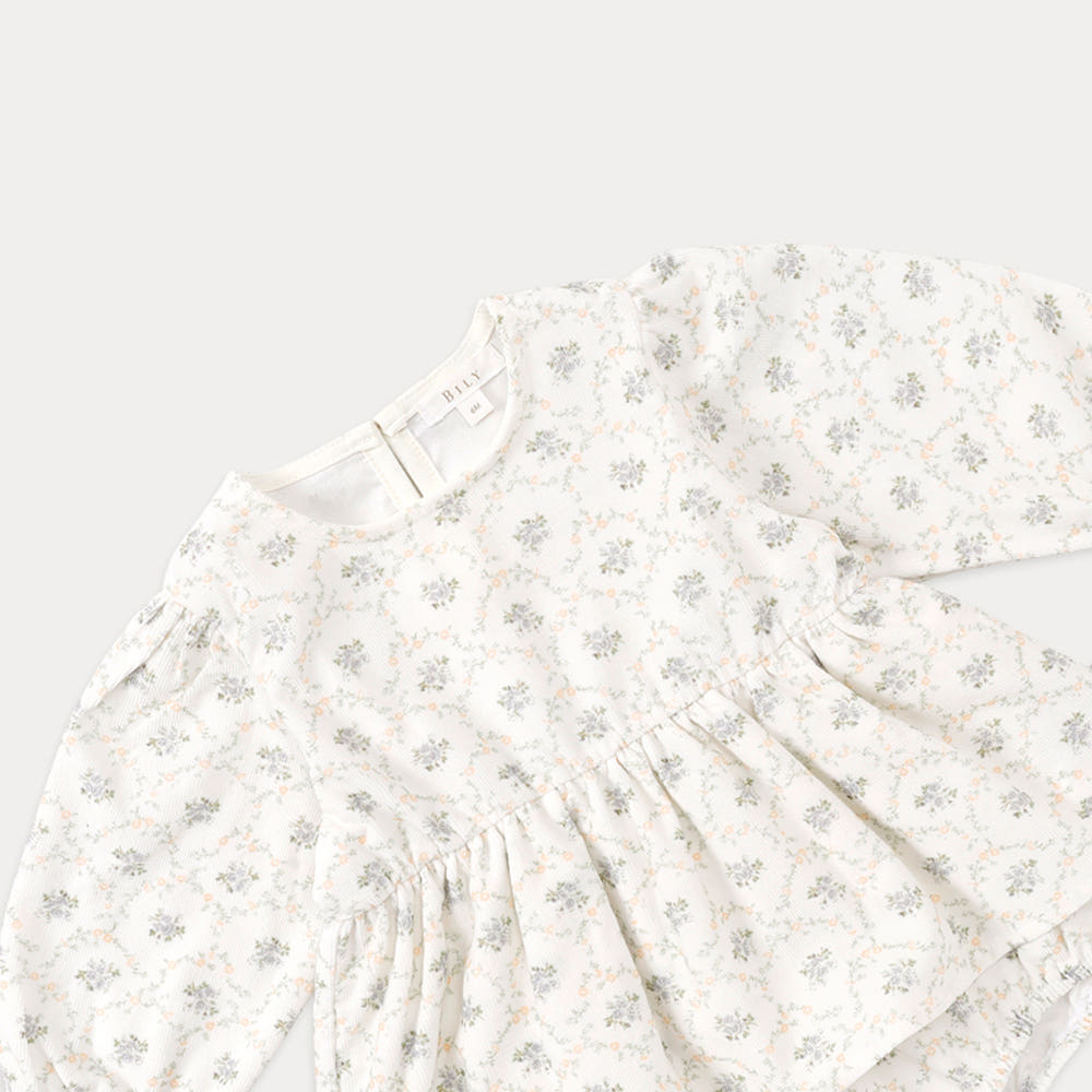 GRAVEN CORDUROY ROMPER - GRAY