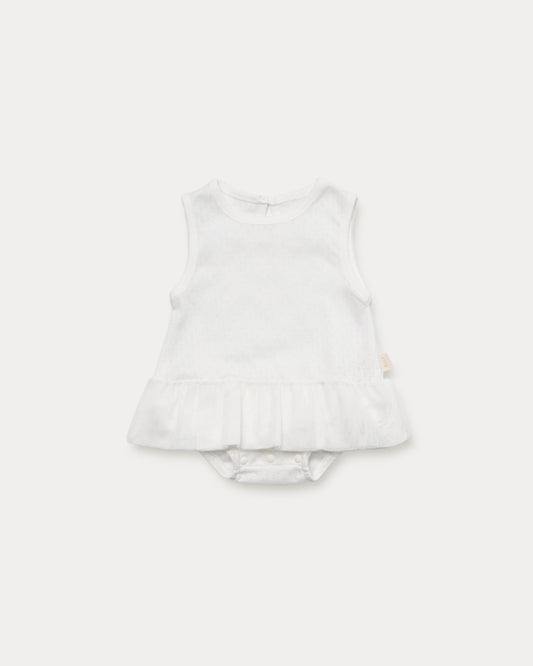 Isla Romper-Ivory