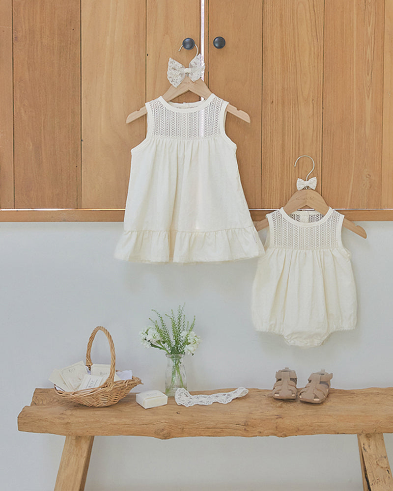 Liesl Bodysuit-Cream