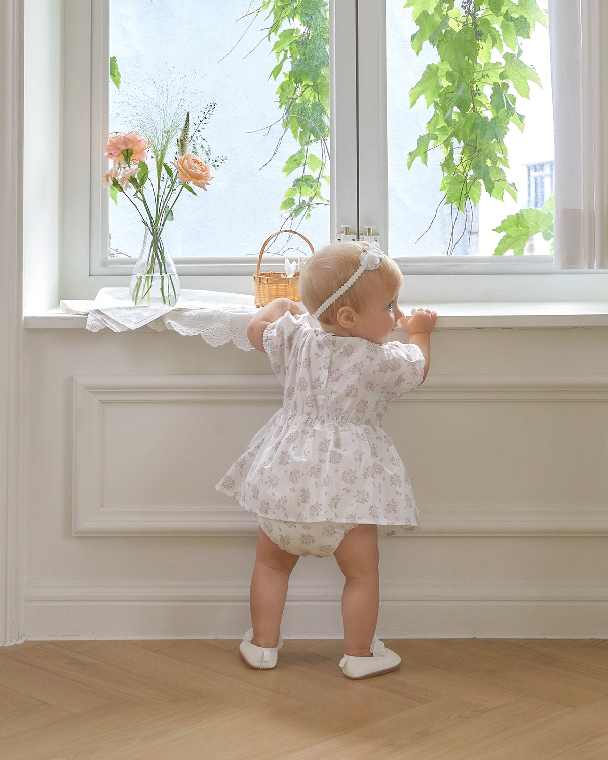 Jade Romper-Beige